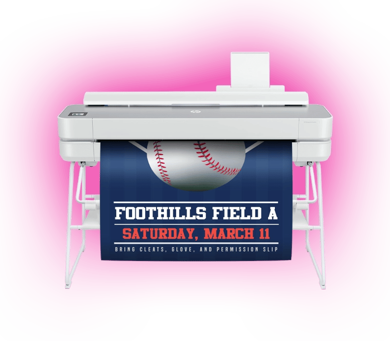 High-quality school poster printing equipment