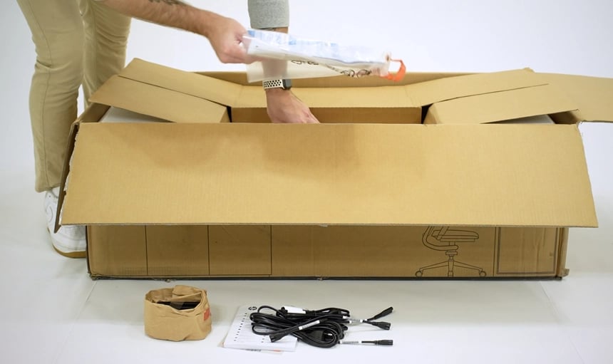 unboxing desktop poster making machine