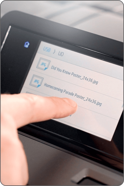 print posters from any device on poster machines