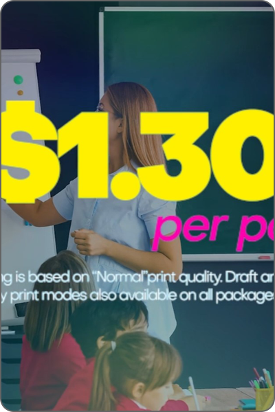 school poster printers printing posters