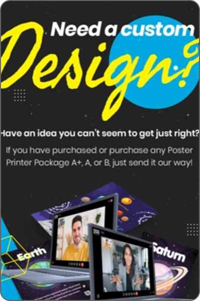 poster machine templates