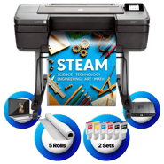 school poster maker machine package A+