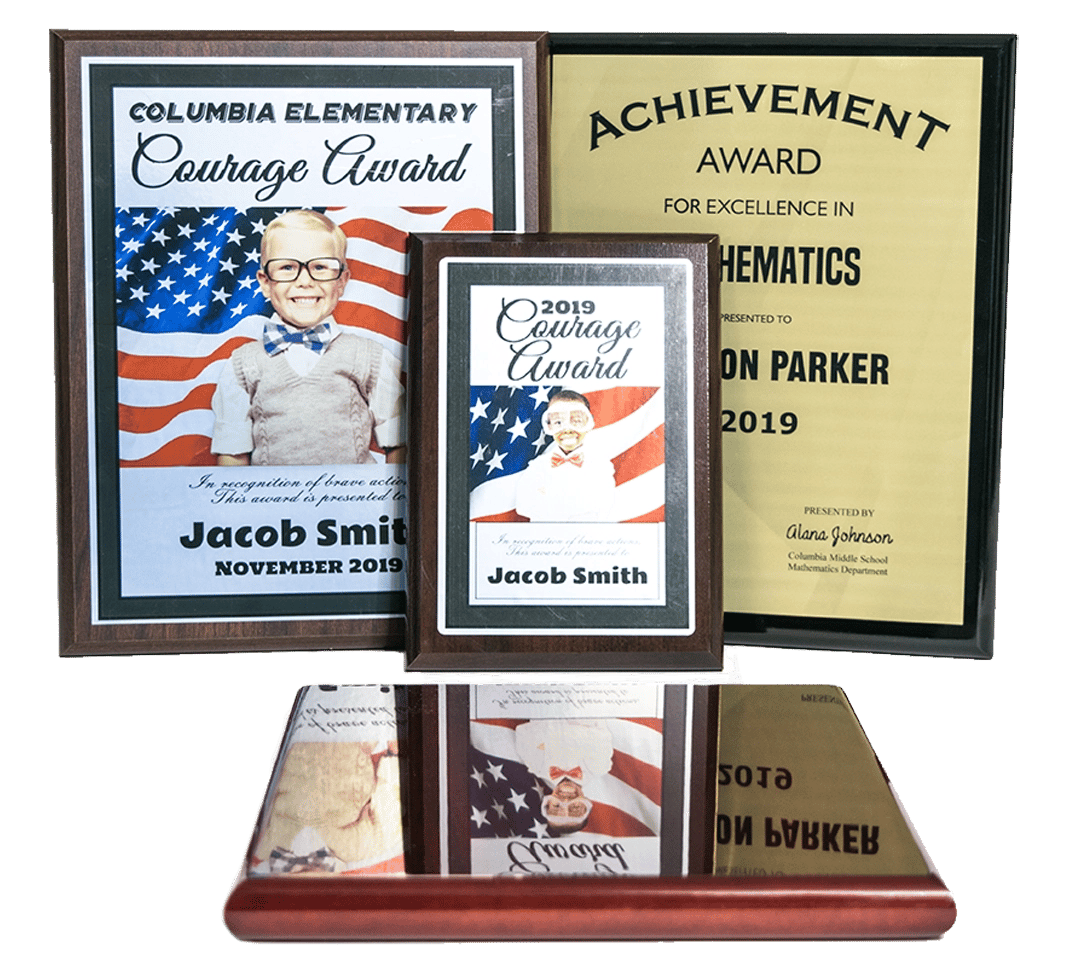education express award maker plaques