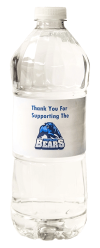 education express award maker water bottle sticker