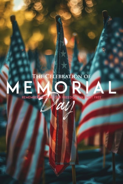 memorial day flag poster for poster making machine for schools