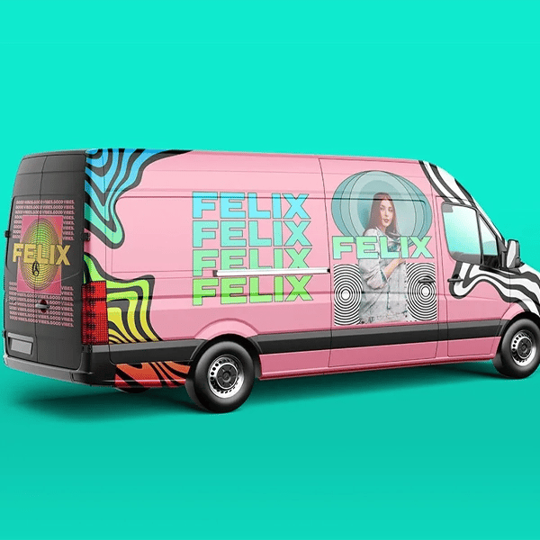 Flex 64 Pro Printer Cutter creating custom car wraps