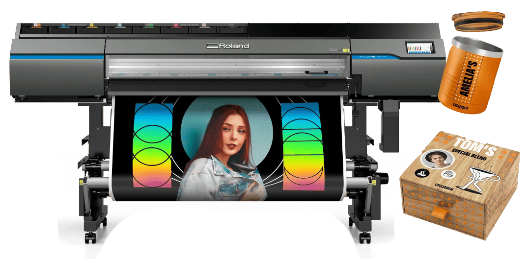 Flex series poster printer cutter machine