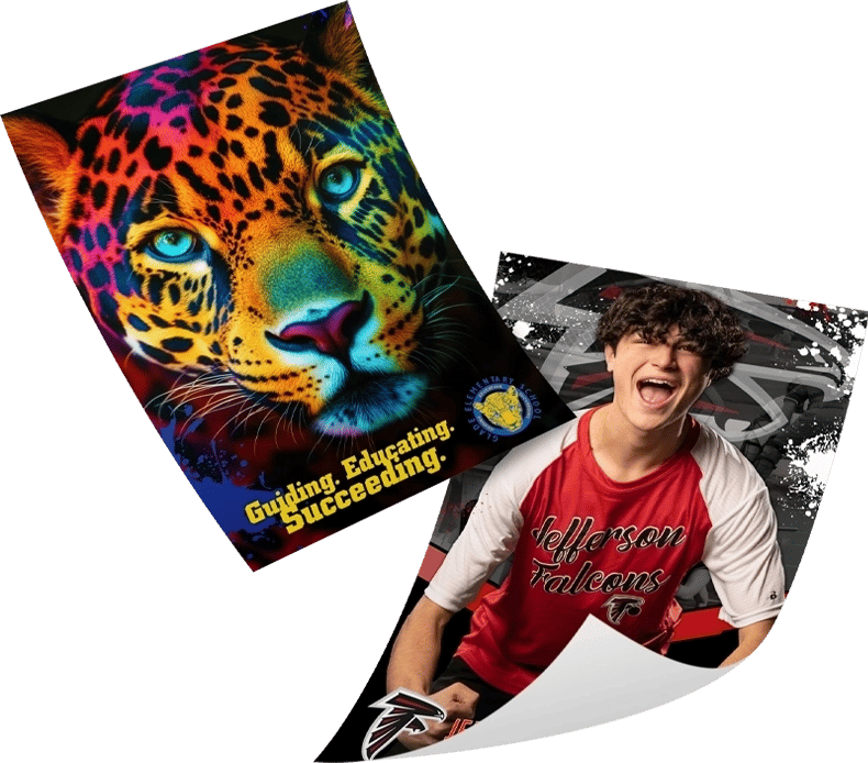 Lifetime Design Service Image Posters printed with Poster Studio Express poster printers