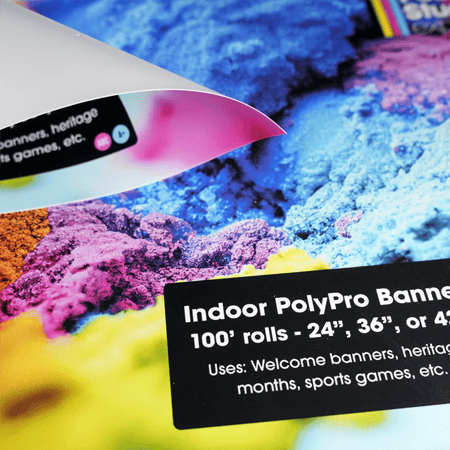 Indoor or Outdoor Banner Material