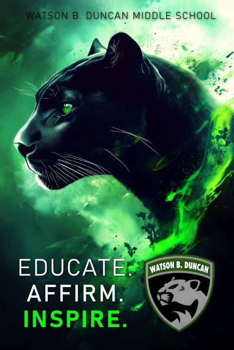 Inspirational school poster printed using a versatile school poster printer