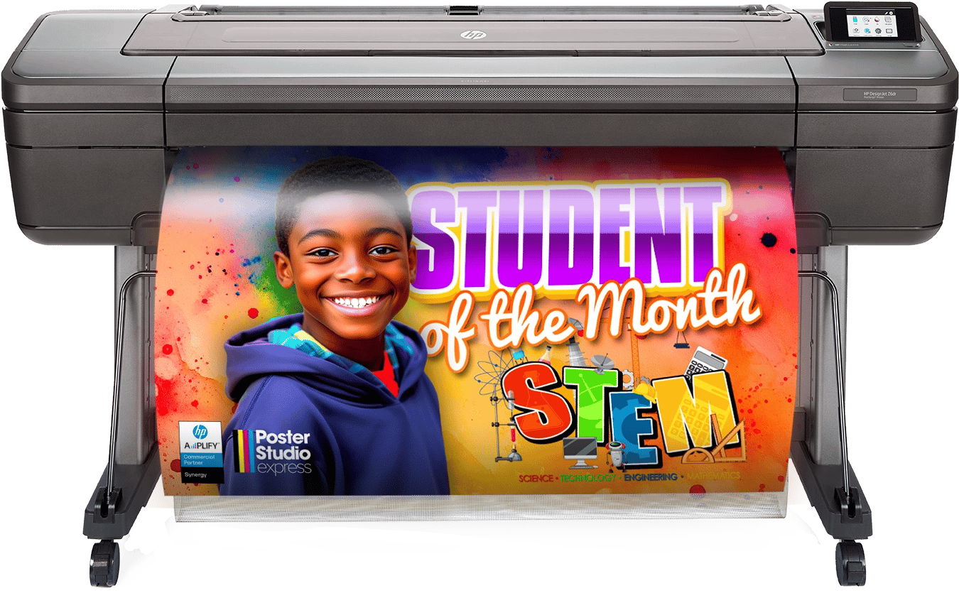 Our school poster makers use vibrant ink colors to make your posters stand out!