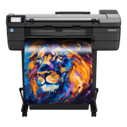 Poster Magic 24 Poster Maker Printer producing a vibrant, colorful poster