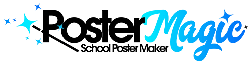 Poster Magic Logo The New Poster Magic School Poster Maker Machine