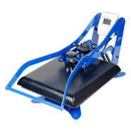 Digital Knight 16x20 Clamshell Auto Popup Heat Press with digital controls for professional garment printing
