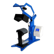 Digital Knight Cap Heat Press with digital controls for custom cap and hat printing