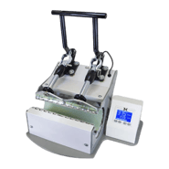 Digital Knight Double Mug Press tumbler heat transfer machine with dual stations and digital controls