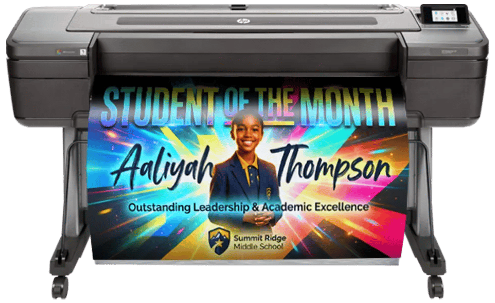 School Poster Printer Machine Packages from Poster Studio Express