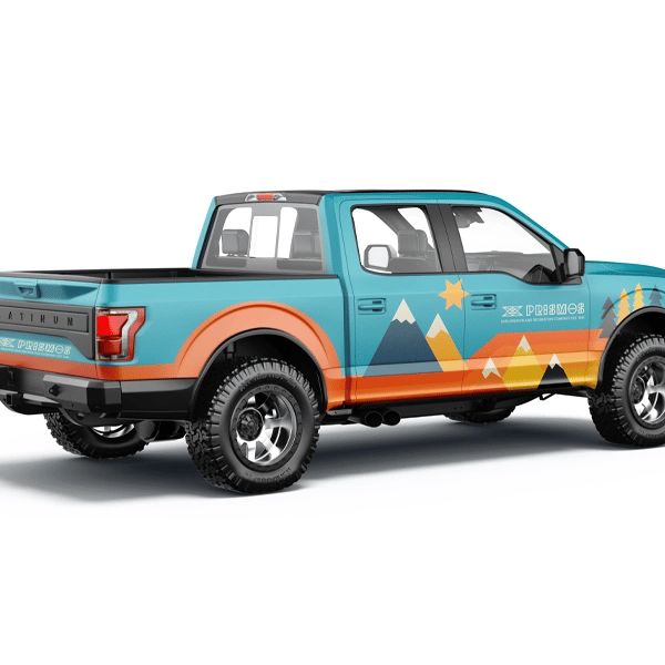 Custom vehicle wrap printed with TeacherCraft Pro 30+