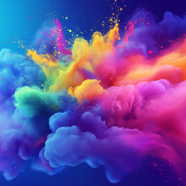 School Poster Makers Colorful Ink Powder