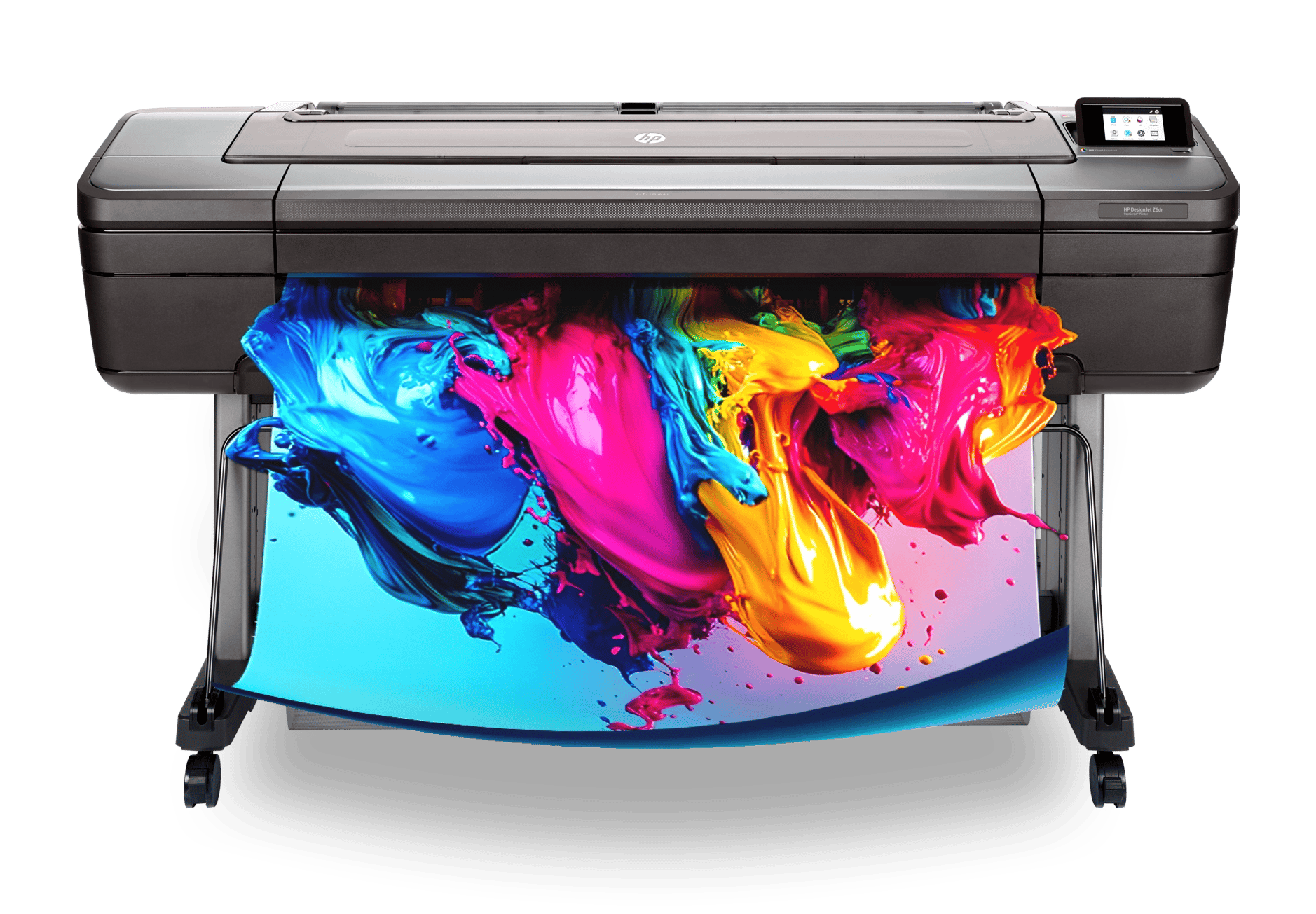 School Poster Maker Colorful Poster A colorful poster with vibrant splashes of ink emerging from a school poster maker
