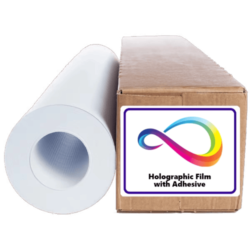 Holographic Film with Adhesive