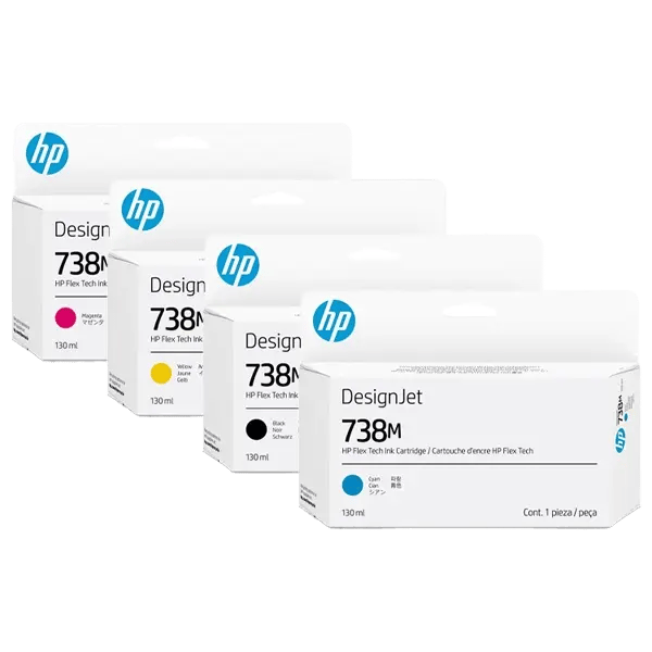 HP 738m Full Set Ink Cartridge