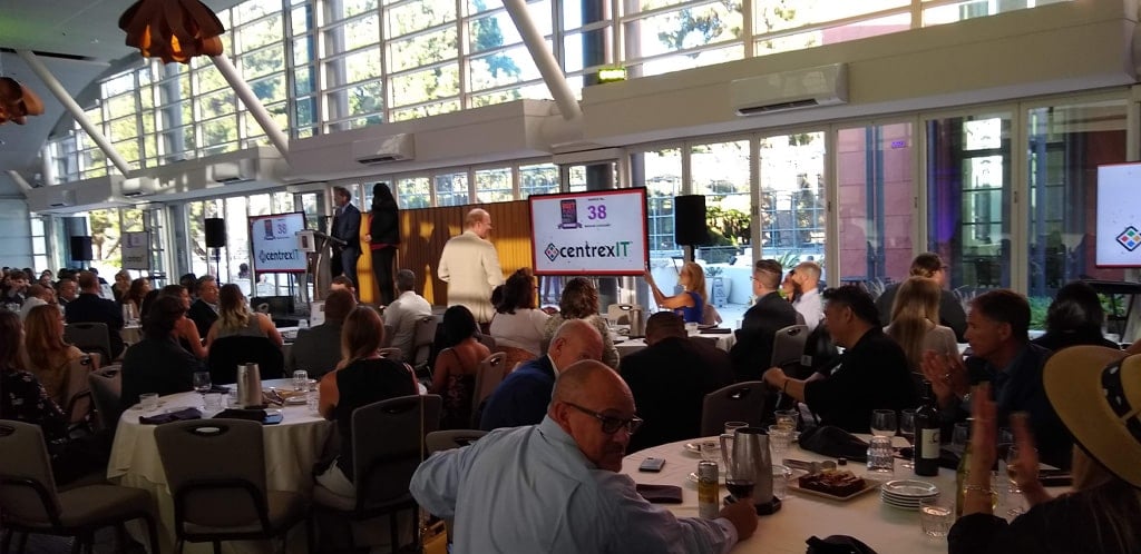centrexIT Best Places to Work award ceremony 2022
