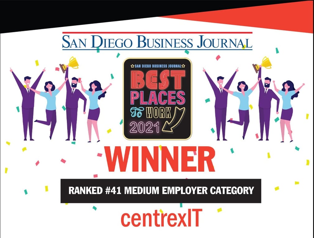 centrexIT Best Places to Work 2021