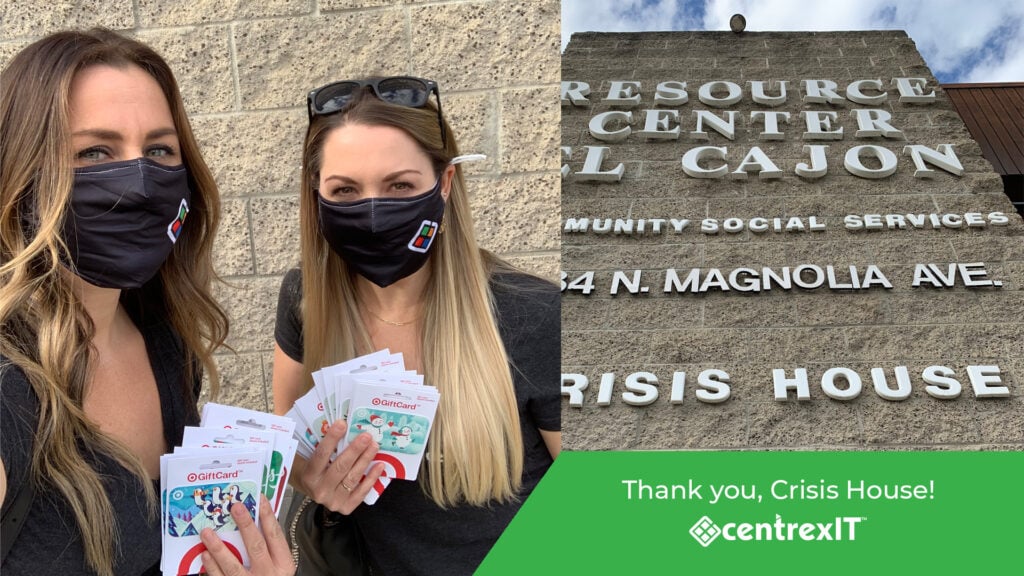 centrexIT Crisis House Donation