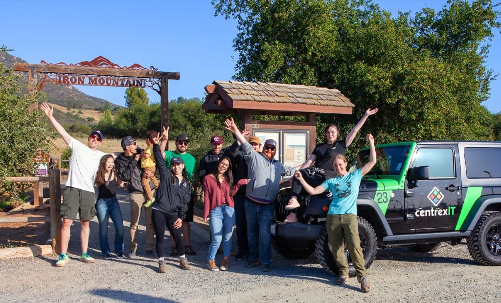 centrexIT Iron Mountain hike 2022