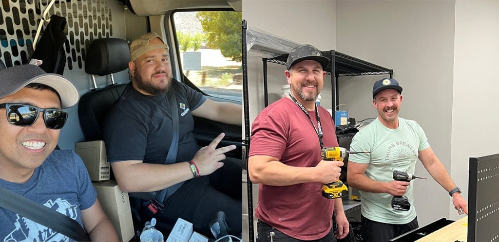 centrexIT team working