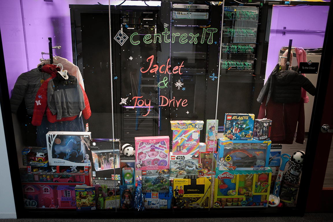 centrexIT Toy Drive Jackets