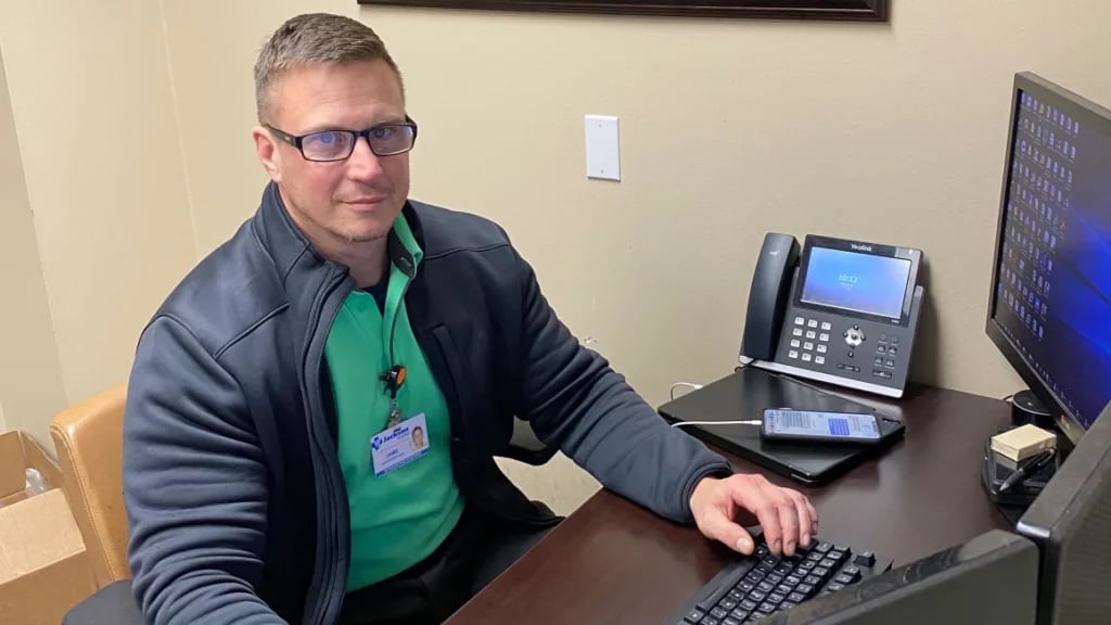 Jamie Hussey, IT director of Jackson Hospital