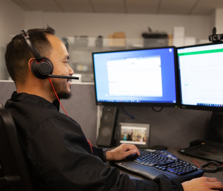 centrexIT team working on client technology project