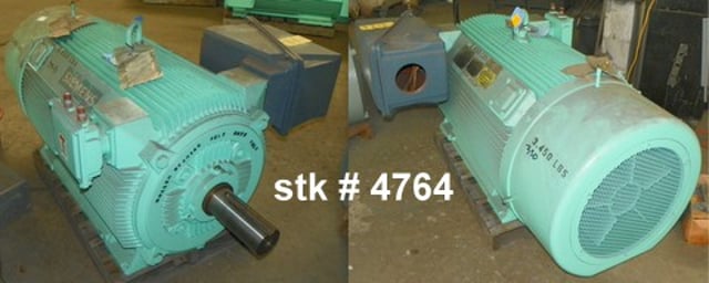 siemens 350 hp 1800 rpm 509 squirrel cage motors 91500