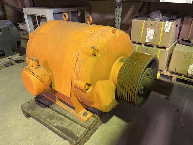 westinghouse 250 hp 900 rpm 587.5c squirrel cage motors 91438