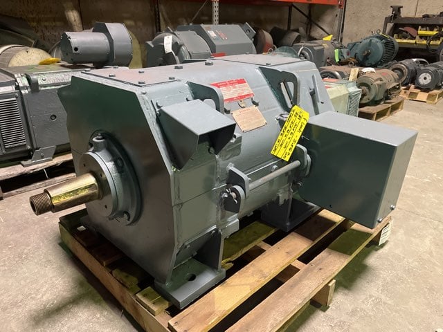 general electric 50 hp 575 rpm 808 ael dc mill motors  91382