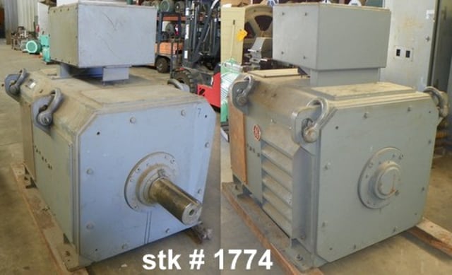 general electric 200 hp 300 rpm 4562 dcmotors 91491