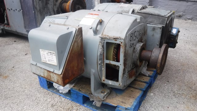 general electric 75 hp 650 rpm 504at dcmotors 81506