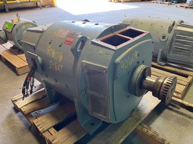 general electric 150 hp 850 rpm 506at dcmotors 90606