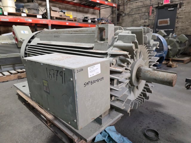 general electric 500 hp 1200 rpm 5013s squirrel cage motors 92697