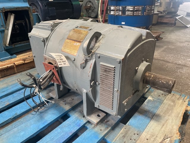 general electric 75 hp 1750 rpm 366at dcmotors 91964