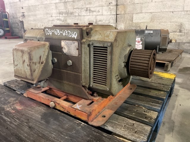 reliance 25 hp 1750 rpm 288at dcmotors h0960