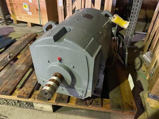 general electric 150 hp 1750 rpm 409at dcmotors 86476