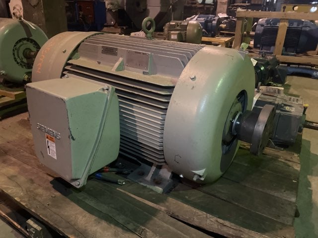 siemens 200 hp 3600 rpm 447ts squirrel cage motors 89566