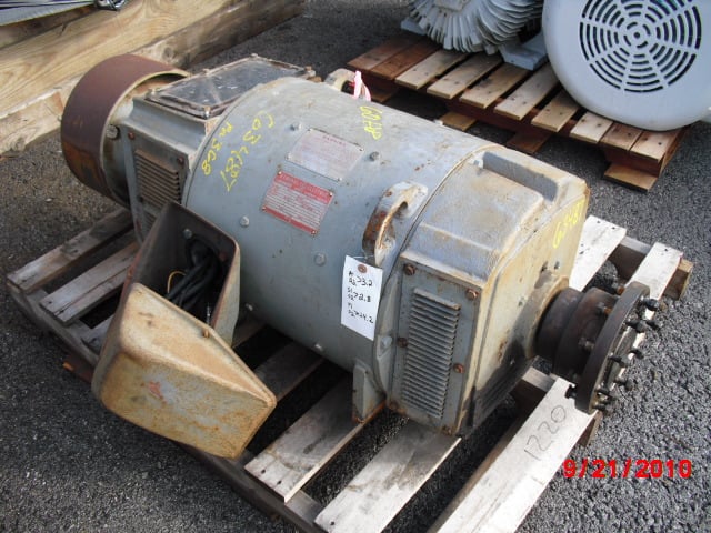 general electric 60 hp 1750 rpm 368aty dcmotors 63487