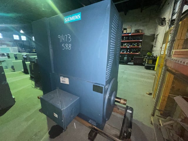 siemens 450 hp 1200 rpm 588us squirrel cage motors 91473