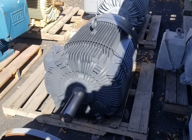 general electric 150 hp 1200 rpm 447t squirrel cage motors h0722