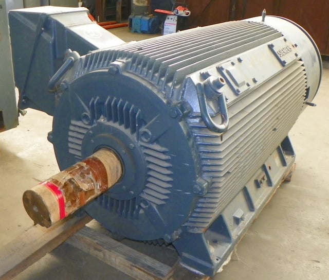 siemens 300 hp 600 rpm 708z squirrel cage motors 92267