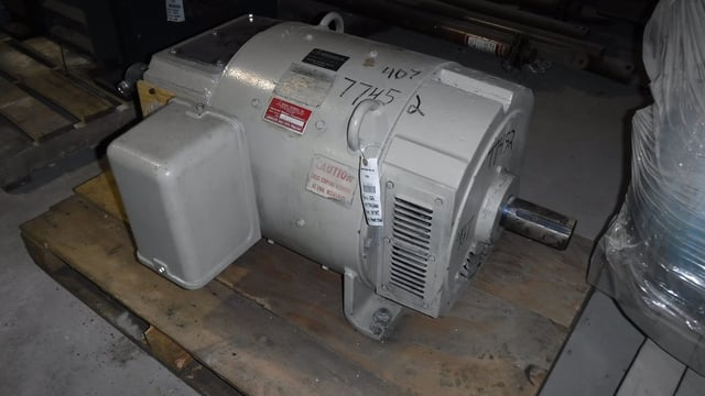 powertron 125 hp 1750 rpm 407at dcmotors 77452